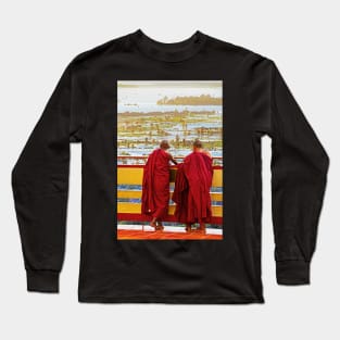 Monks View. Long Sleeve T-Shirt